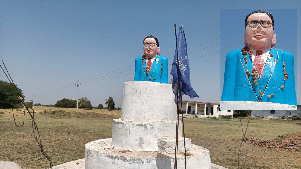 Madhya Pradesh: Ambedkar's statue vandalised in Muskra, Sehore; Kamal Nath raised questions