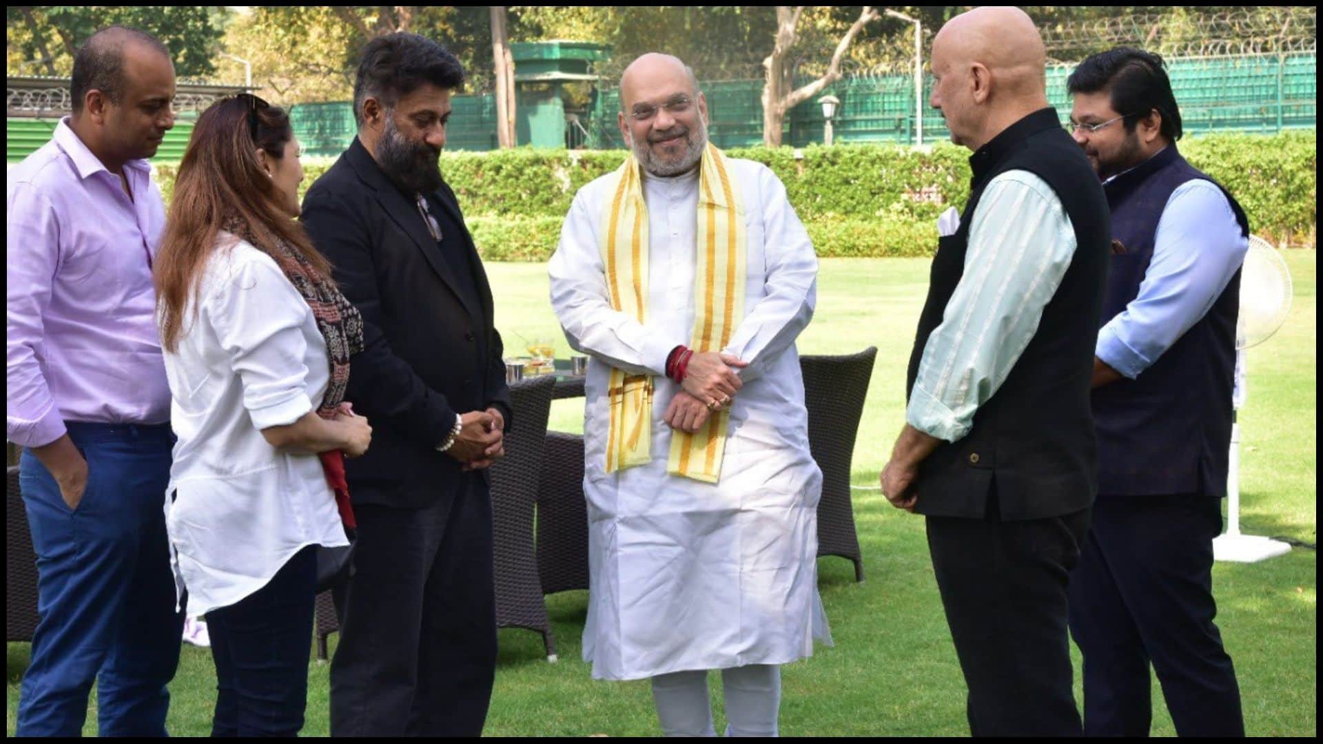 The Kashmir Files: Union Home Minister Amit Shah said Kashmir Files should be watched to learn how terror gripped Kashmir during Congress rule