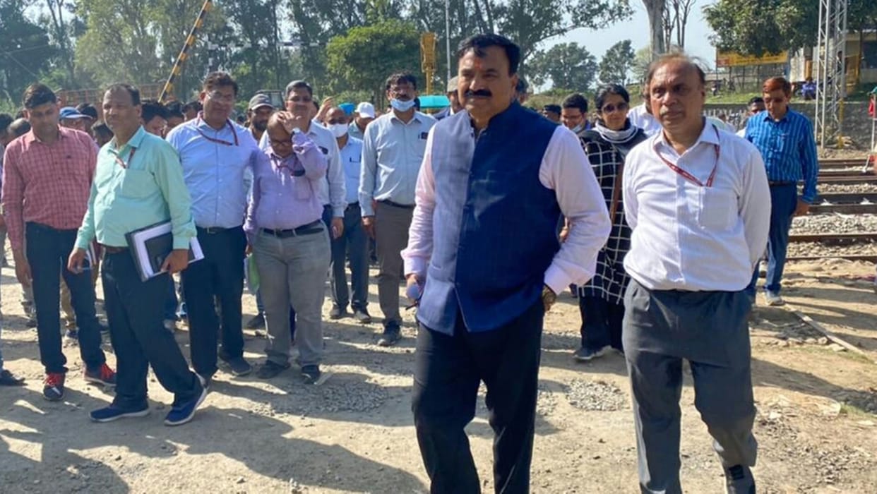 Pathankot-Jammutvi Rail Section Doubling Completed With Ravi Bridge