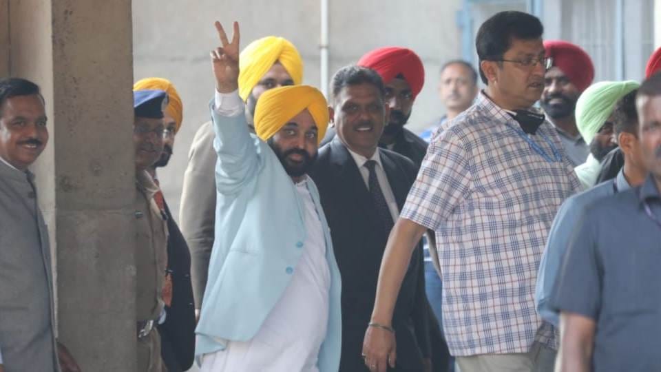 Bhagwant Mann became chief minister in reel life in a Film