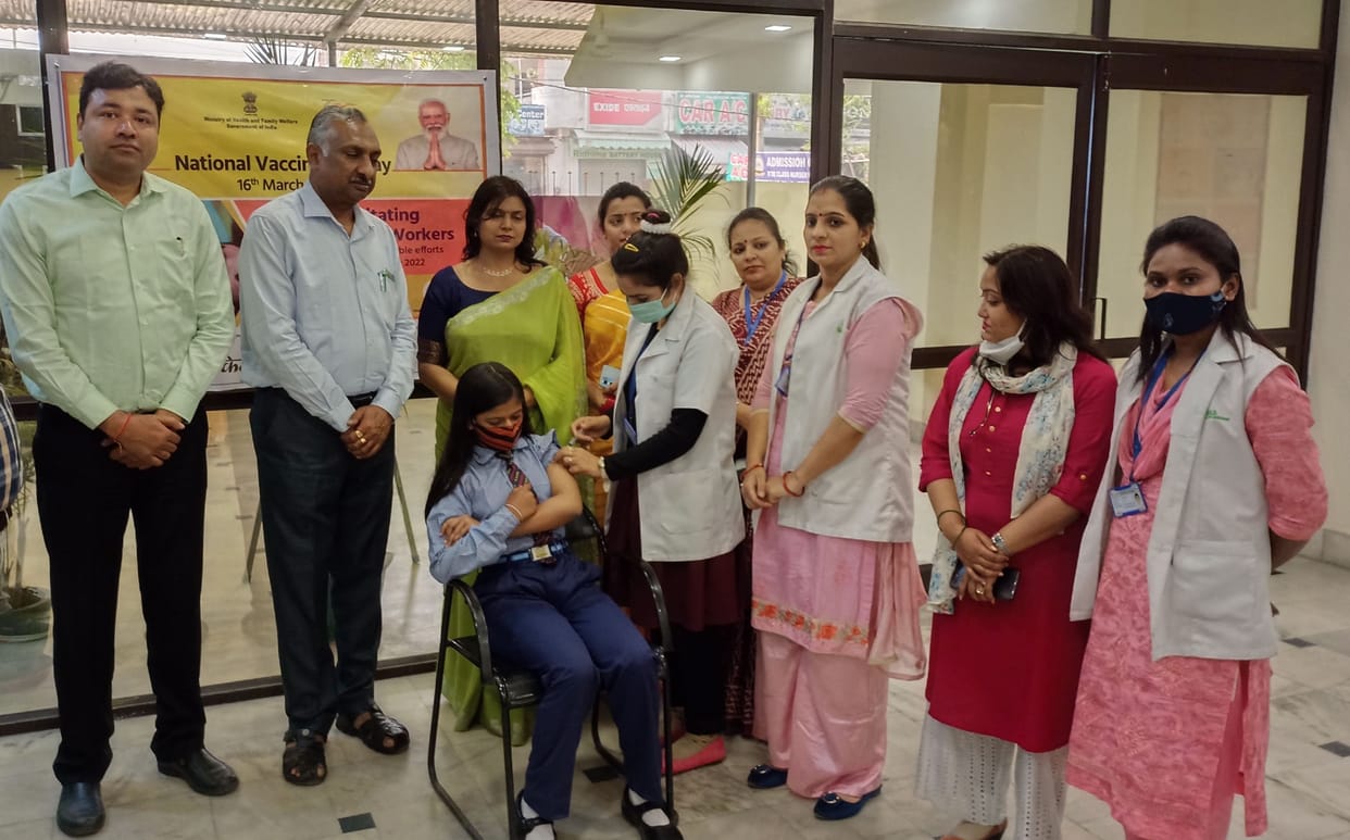 Vaccination of children of 12 to 14 years started