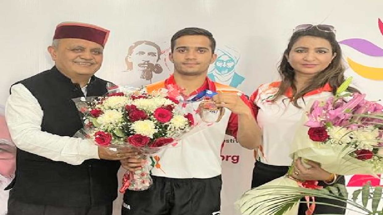 Achievement: Chetan Juneja of Himachal won bronze medal in Jordan