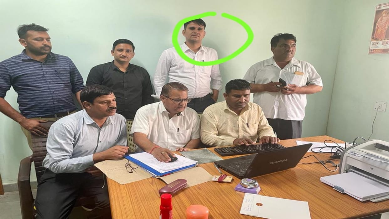 Churu ACB action social security officer arrested red handed taking 25 thousand bribe