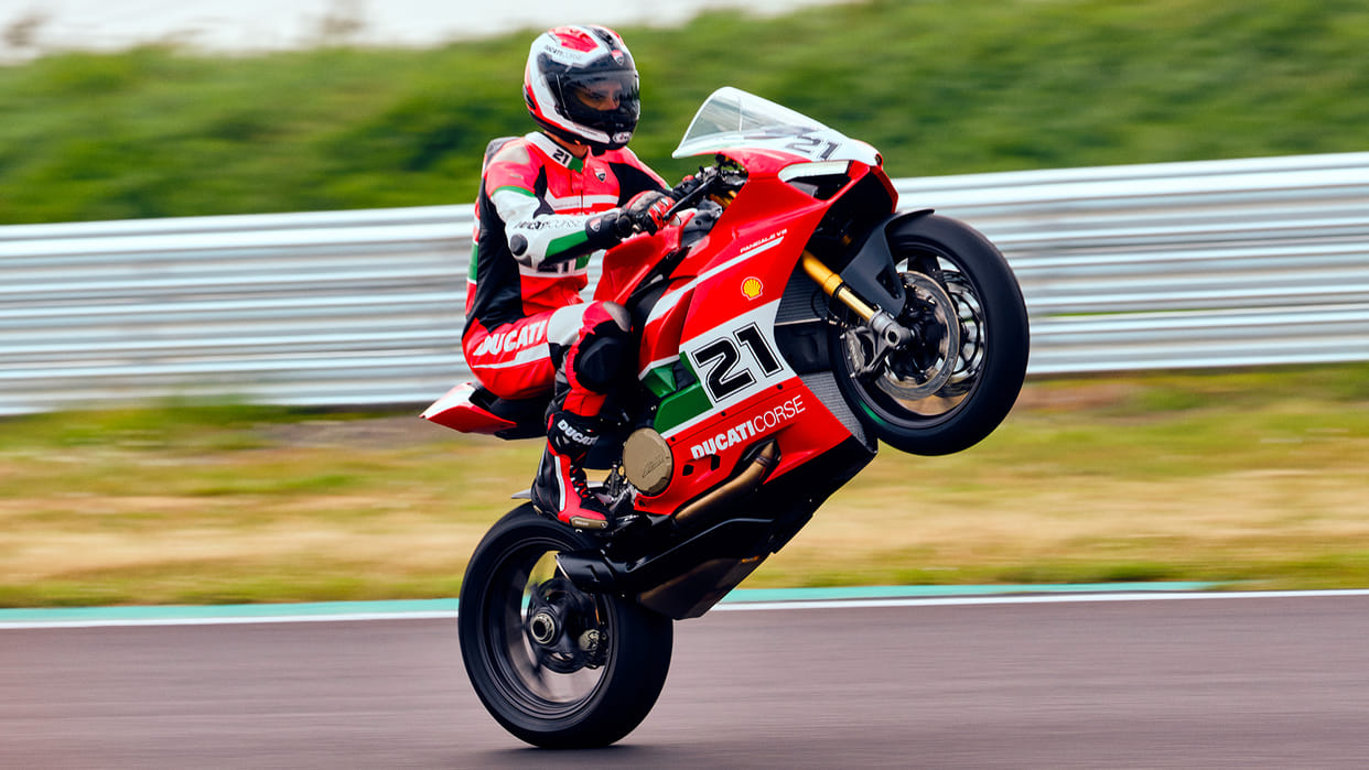 Ducati Panigale V2 Troy Bayliss 1st Championship 20th Anniversary Special Edition Motorcycle Launched in India Ducati Bike