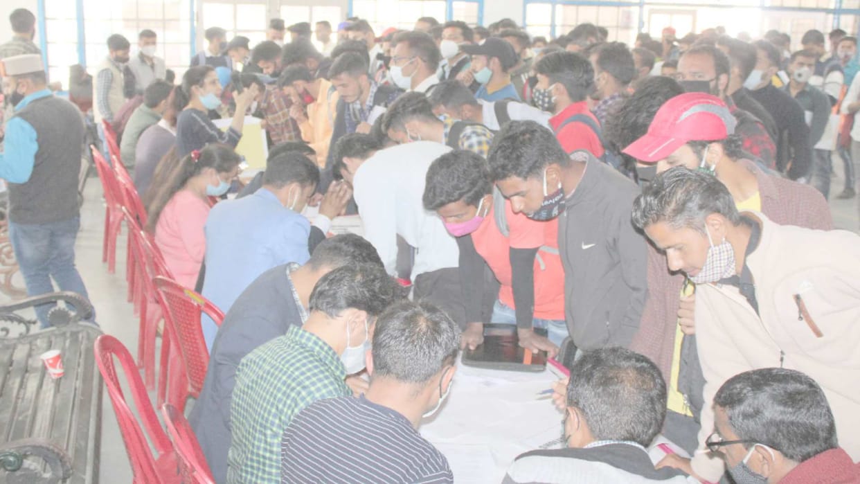 Employment fair after two years in Chamba, 305 youth got jobs