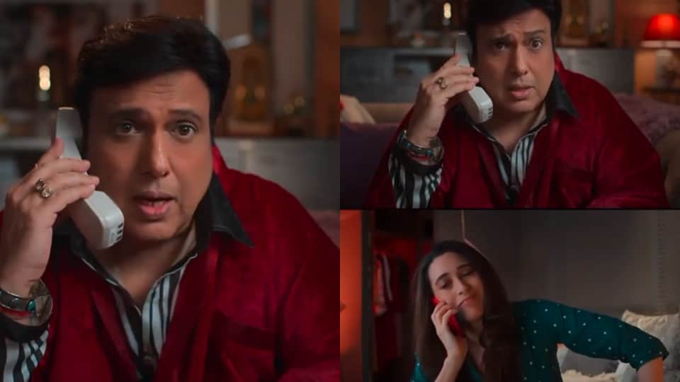 after a long time karisma kapoor and govinda come together for ad shoot