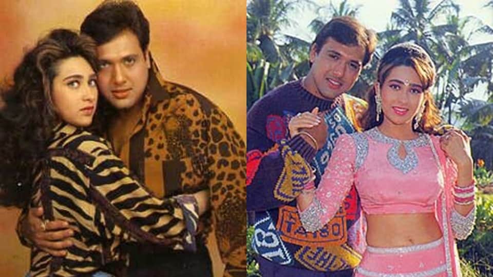 after a long time karisma kapoor and govinda come together for ad shoot
