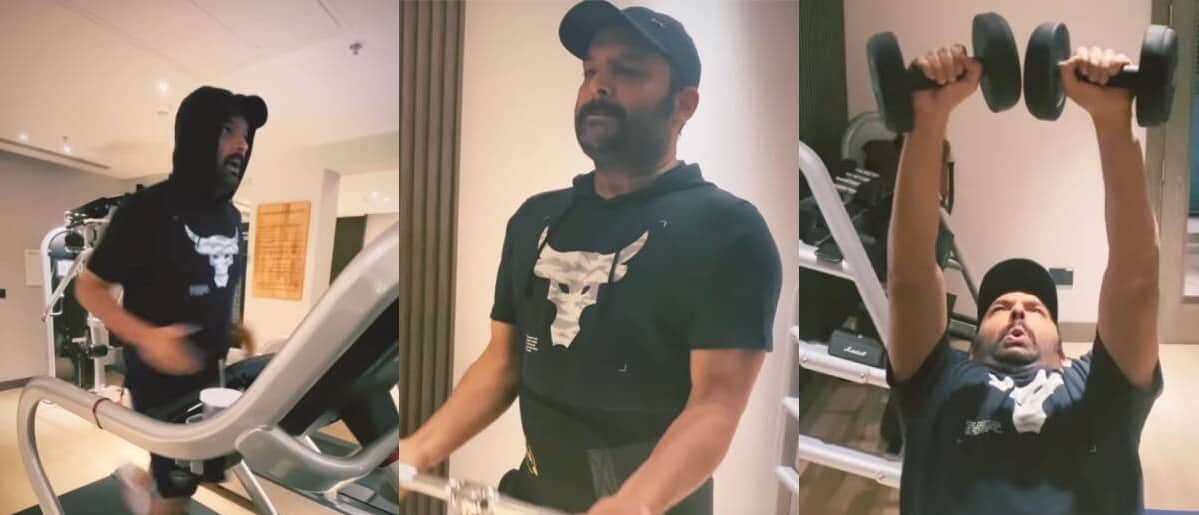 kapil sharma bike ride video early morning vivek agnihotri anupam kher the kashmir files