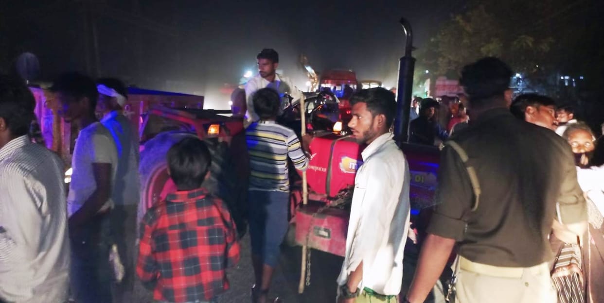 HIGHTENSION ELECTRIC CABLE BURNED IN NAGLA BHUD