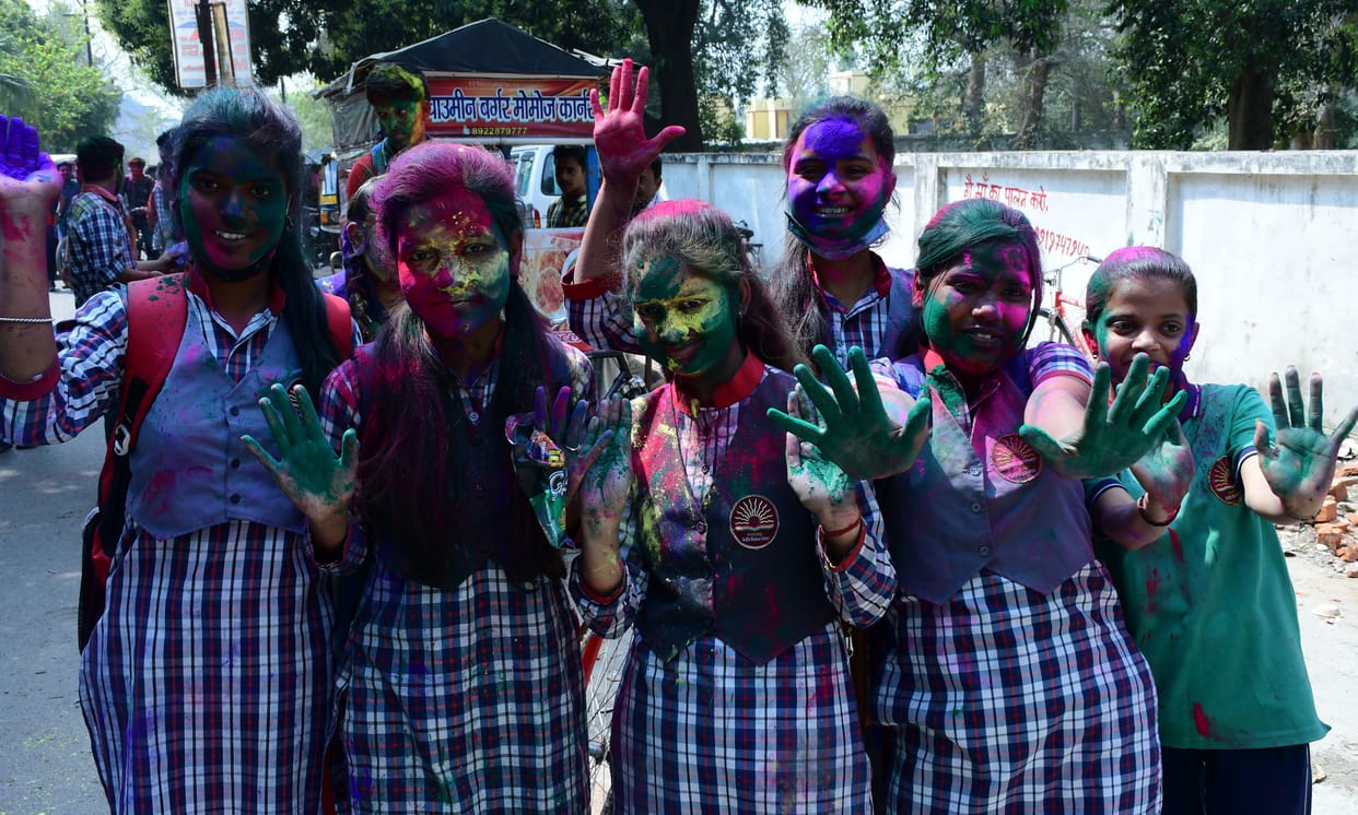 Holi's shadow gaiety, tomorrow will be a blast