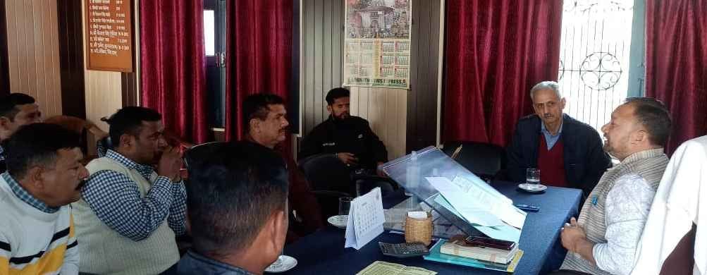 Training For ExArmy Staff in Kapkot
