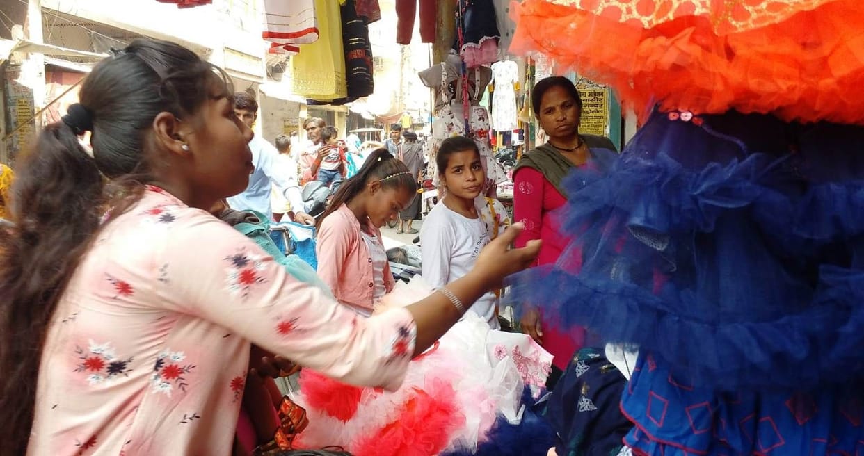 Color started climbing in the markets regarding Holi