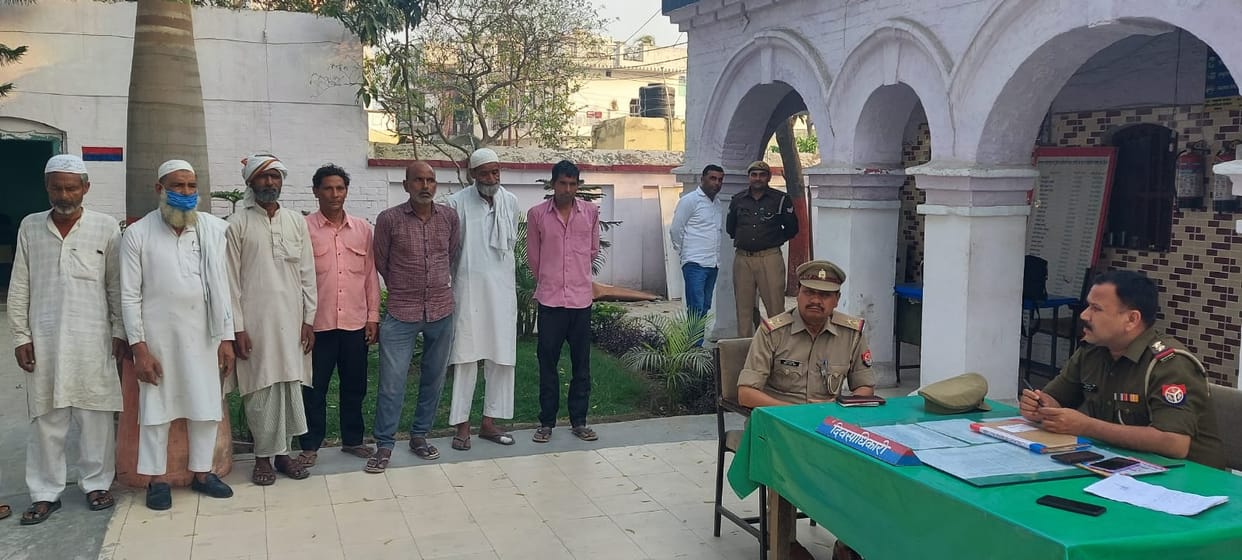 Afraid of the police raid, the history sheeter reached the police station