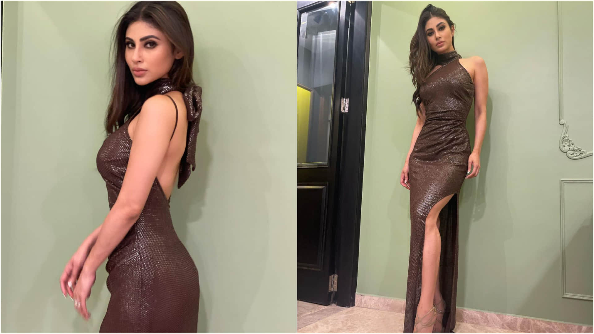 mouni roy looks gorgeous in sunshine yellow gown worth one lakh