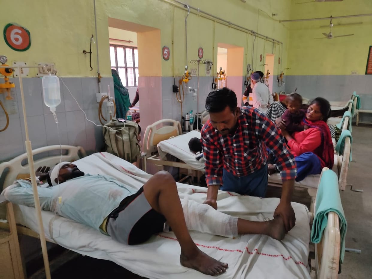 Two died and many injured in accident in Muzaffarnagar this morning