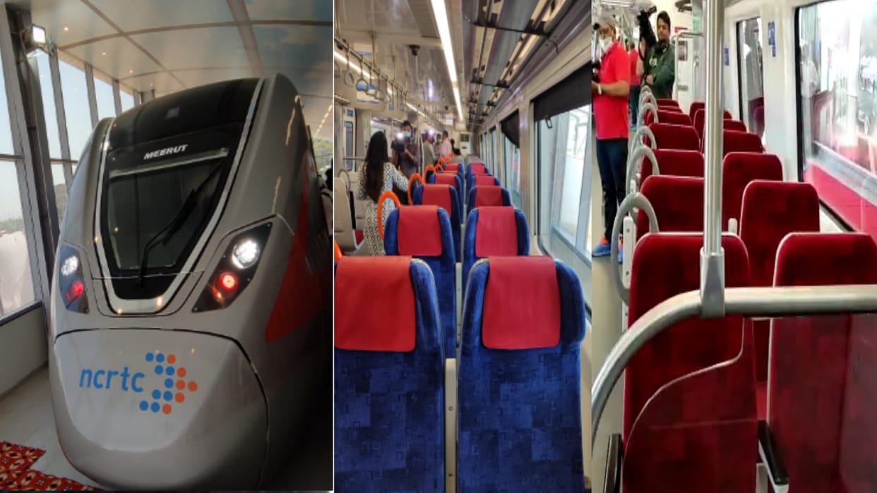 Rapid Rail Update Meerut: Rapid Rail coach reached Duhai, see first glimpse
