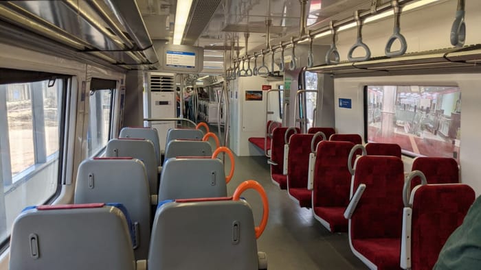 Number of passengers in Namo Bharat train reduced from ten to five thousand