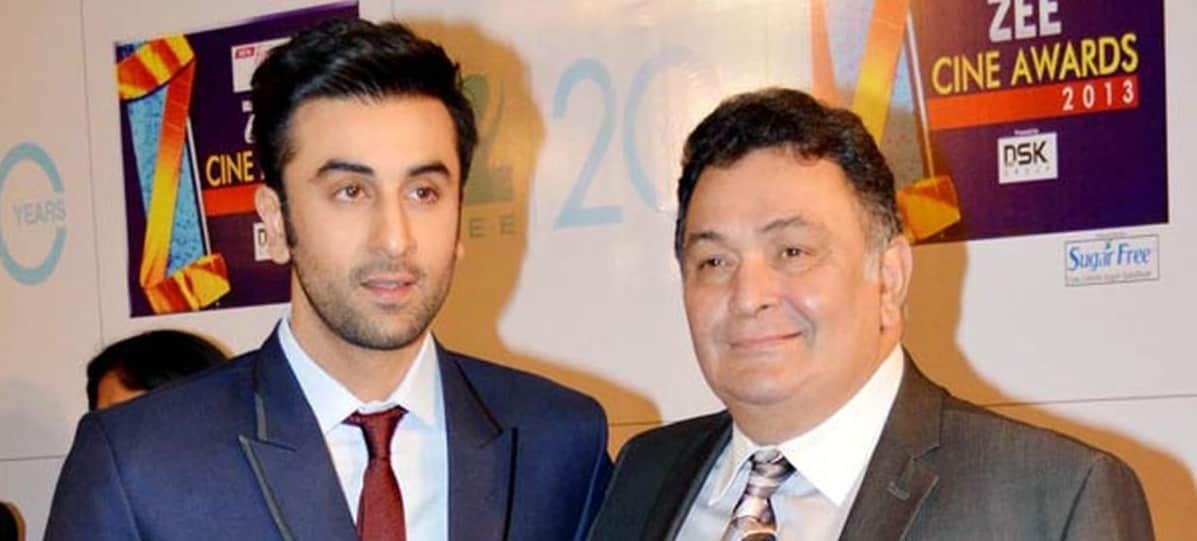 ranbir kapoor gets emotinal before trailer release of his father rishi kapoor last film sharmaji namkeen