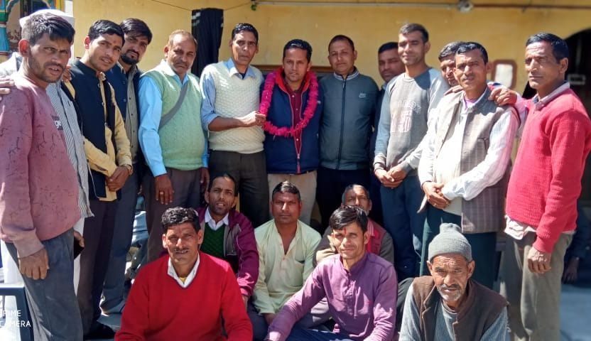Sunil elected forest panchayat sarpanch