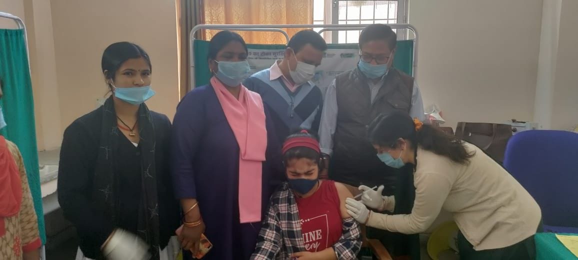 Children in the age group of 12 to 14 start getting vaccinated