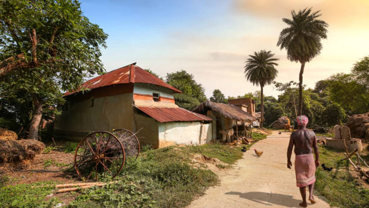 village life happy life, everyone should sped few days in village