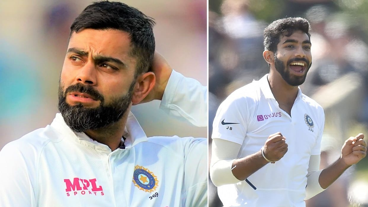 Jasprit bumrah gains six spots in latest ICC rankings virat kohli dropped to ninth spot jadeja on second