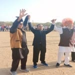 इमरान खान और मोदी बने कलाकार