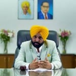 पंजाब के मुख्यमंत्री भगवंत मान।