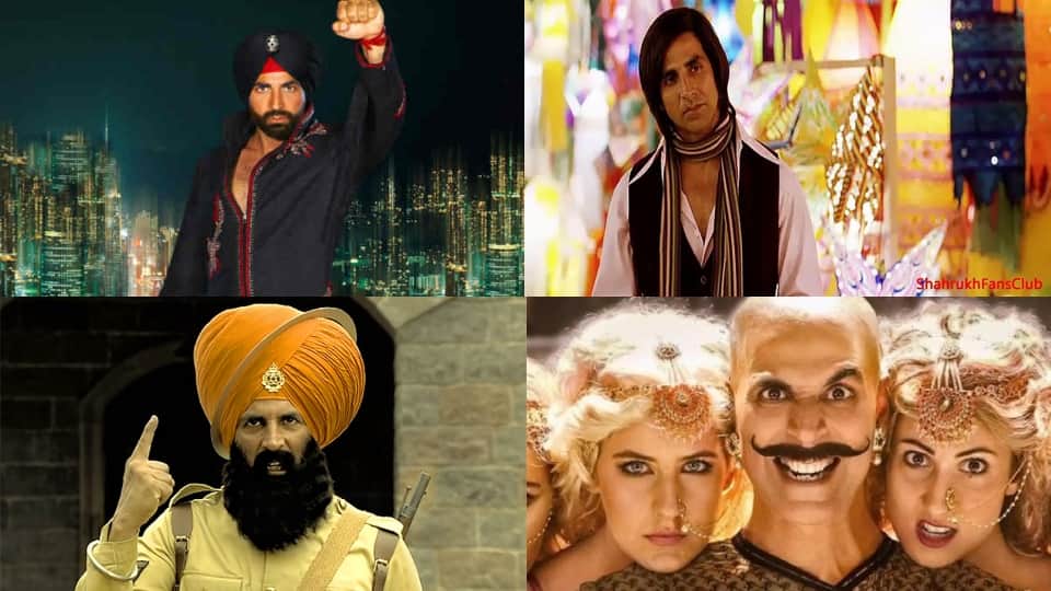 Akshay Kumar Films singh is king special 26 once open time in mumbai to bachchan pandey Akshay surprised fans with his looks in films