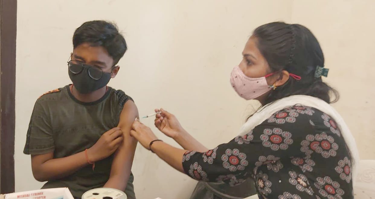 Vaccination campaign started to protect children in the age group of 12 to 14