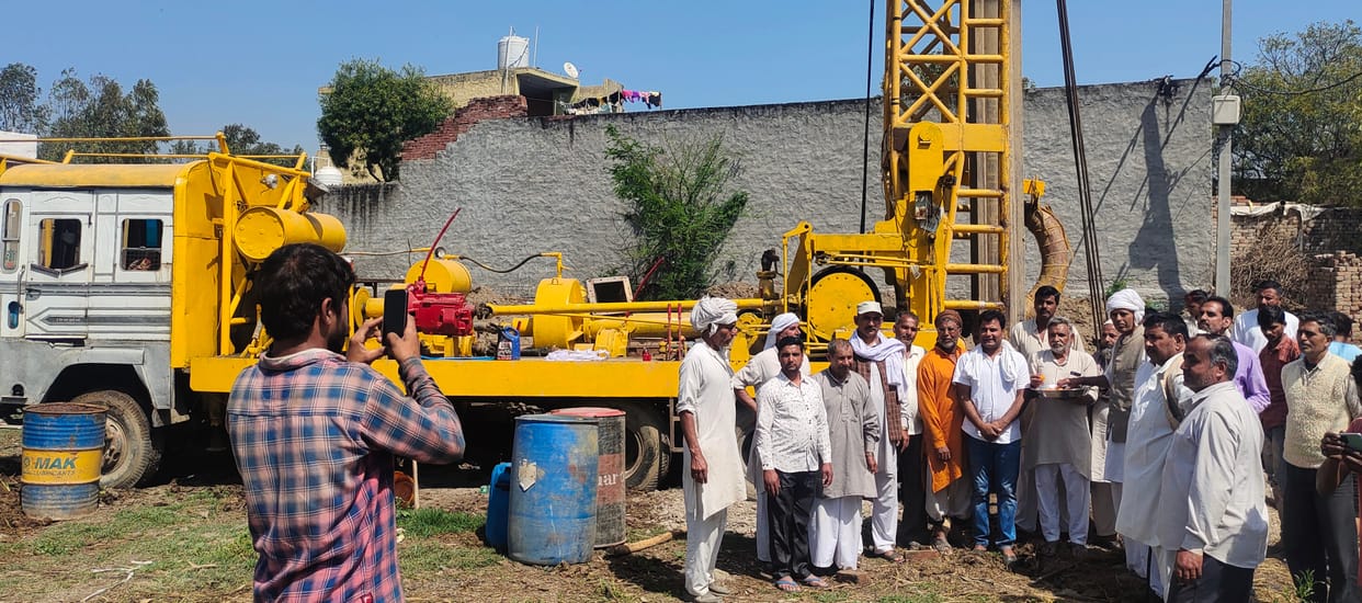 Construction of water tank started in Khodsama