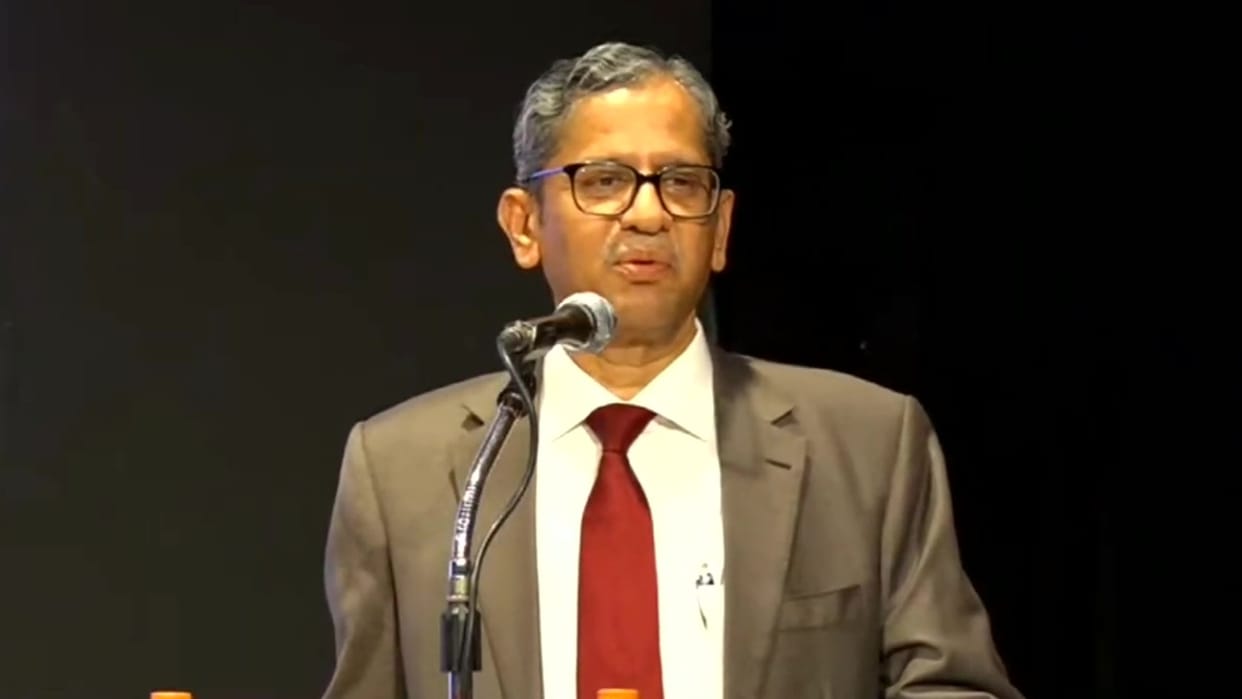 CJI NV Ramana met UAE Law Minister in Abu Dhabi talked about ending extradition orders and Indian prisoners