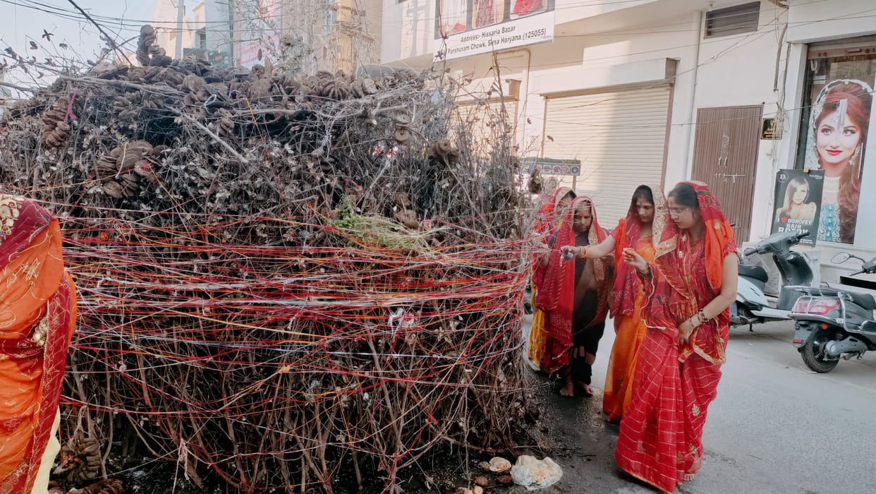 Celebrated festival by worshiping Holika, today will play Holi of colors