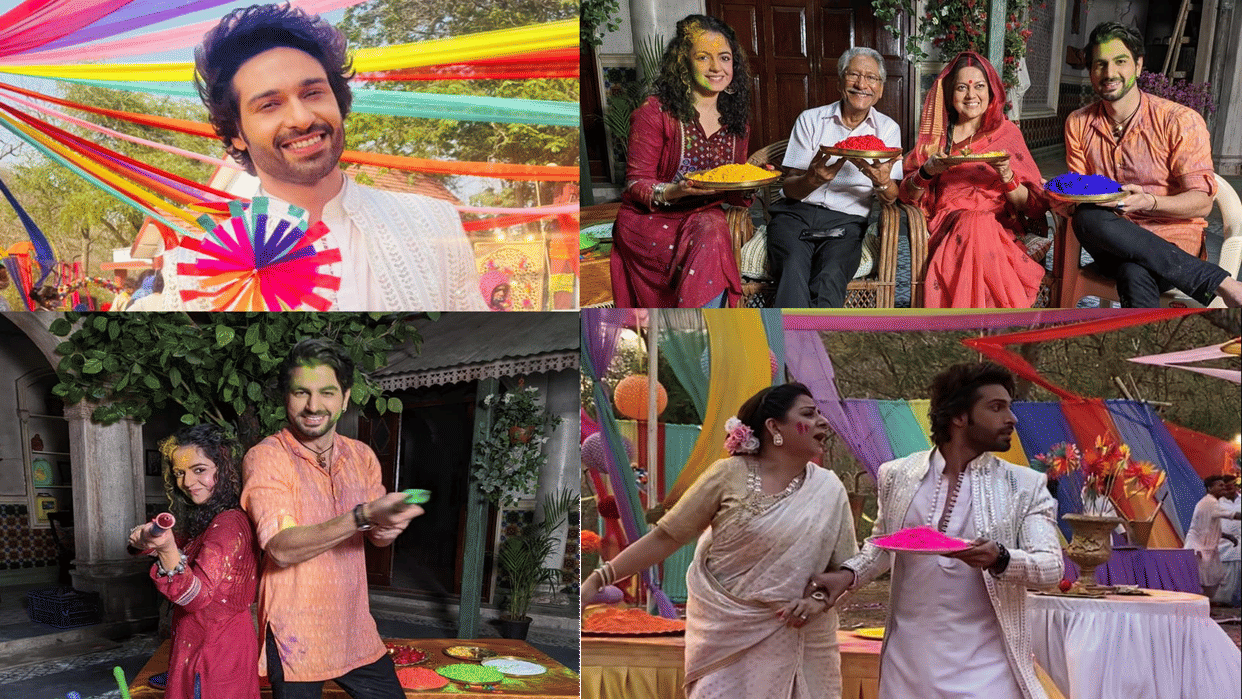 holi 2022 Sony TV artist share memories of Holi See the festival preparations of celebs