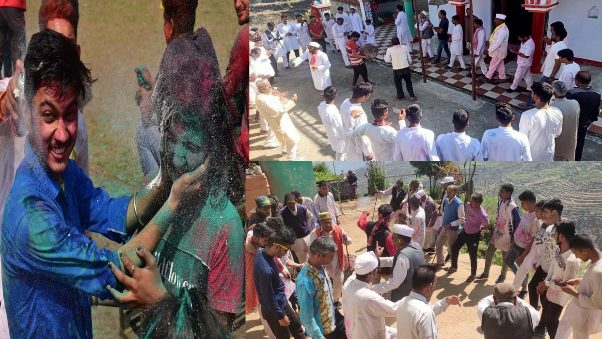 Holi is not celebrated in these 141 villages of Uttarakhand: People stay away from colors, see photos