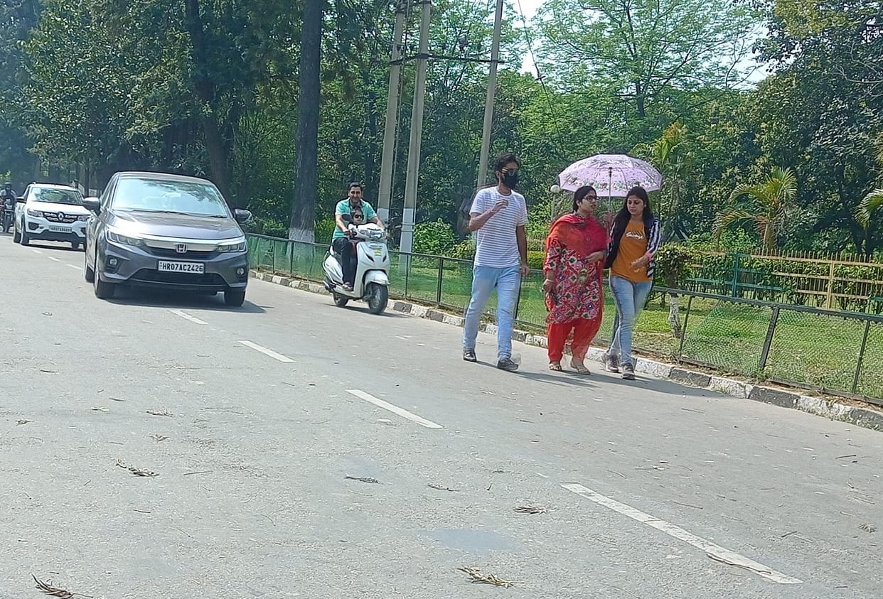 Feel the heat of April only in mid-March, Kurukshetra