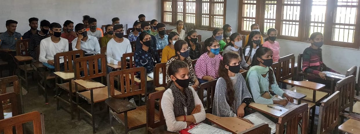 Selection of six students of Sarkaghat College in Dr. Reddy Institute