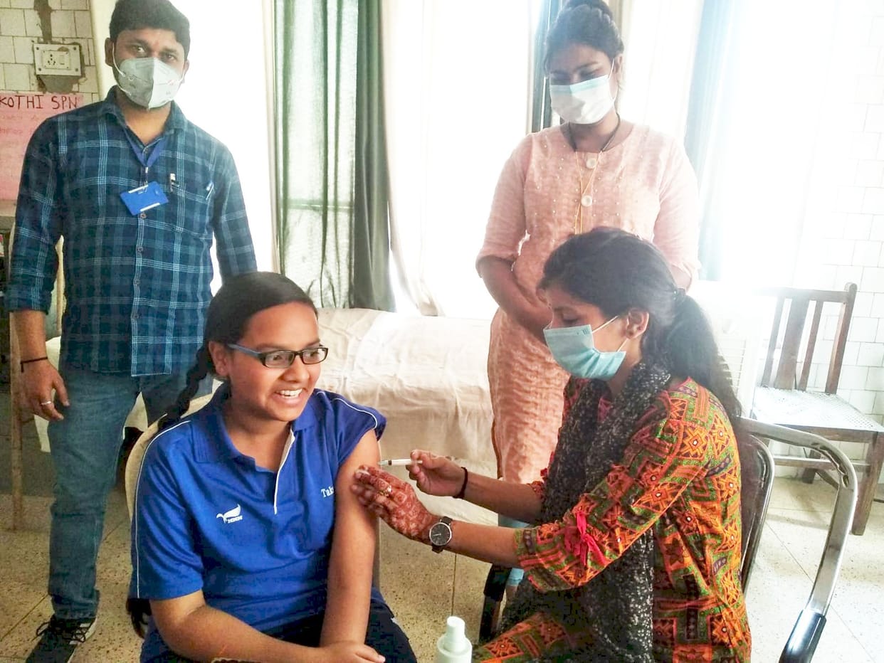 Vaccination of children from 12 to 14 years started