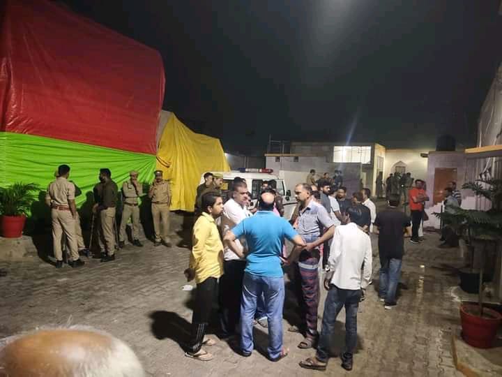 Police beat up BJYM leader, created ruckus at Chowk Kotwali