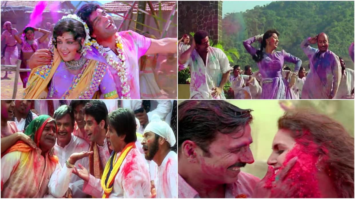 Movies on Holi 2022: from silsila to sholay and darr The festival of Holi became the turning point in these Bollywood films