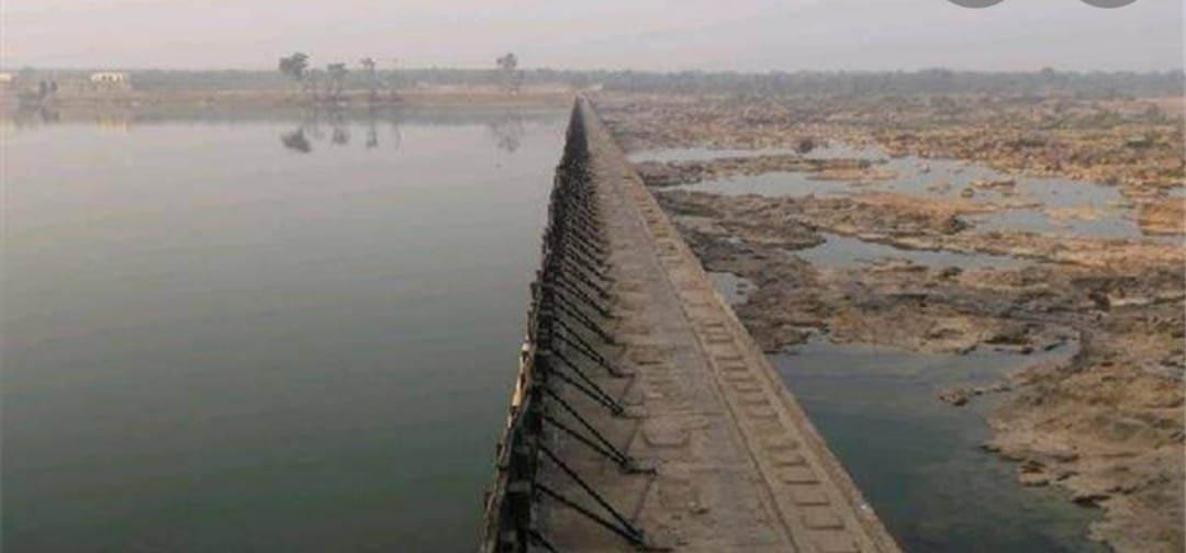 Water in the dams of Mandal reduced due to less rain