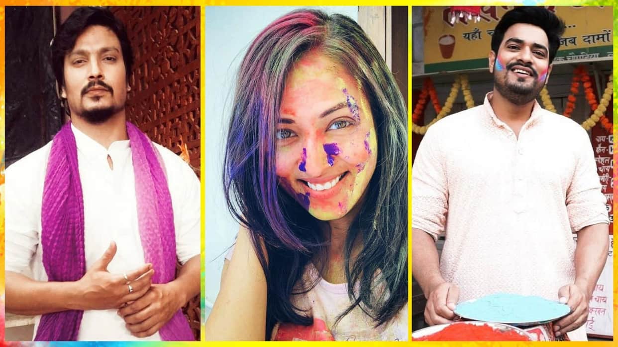 Holi 2022 Celebration of Celebs From Banaras, Kanpur, West Bengal, Madhya Pradesh, Bihar, Punjab, Gujarat, Uttar Pradesh, Delhi