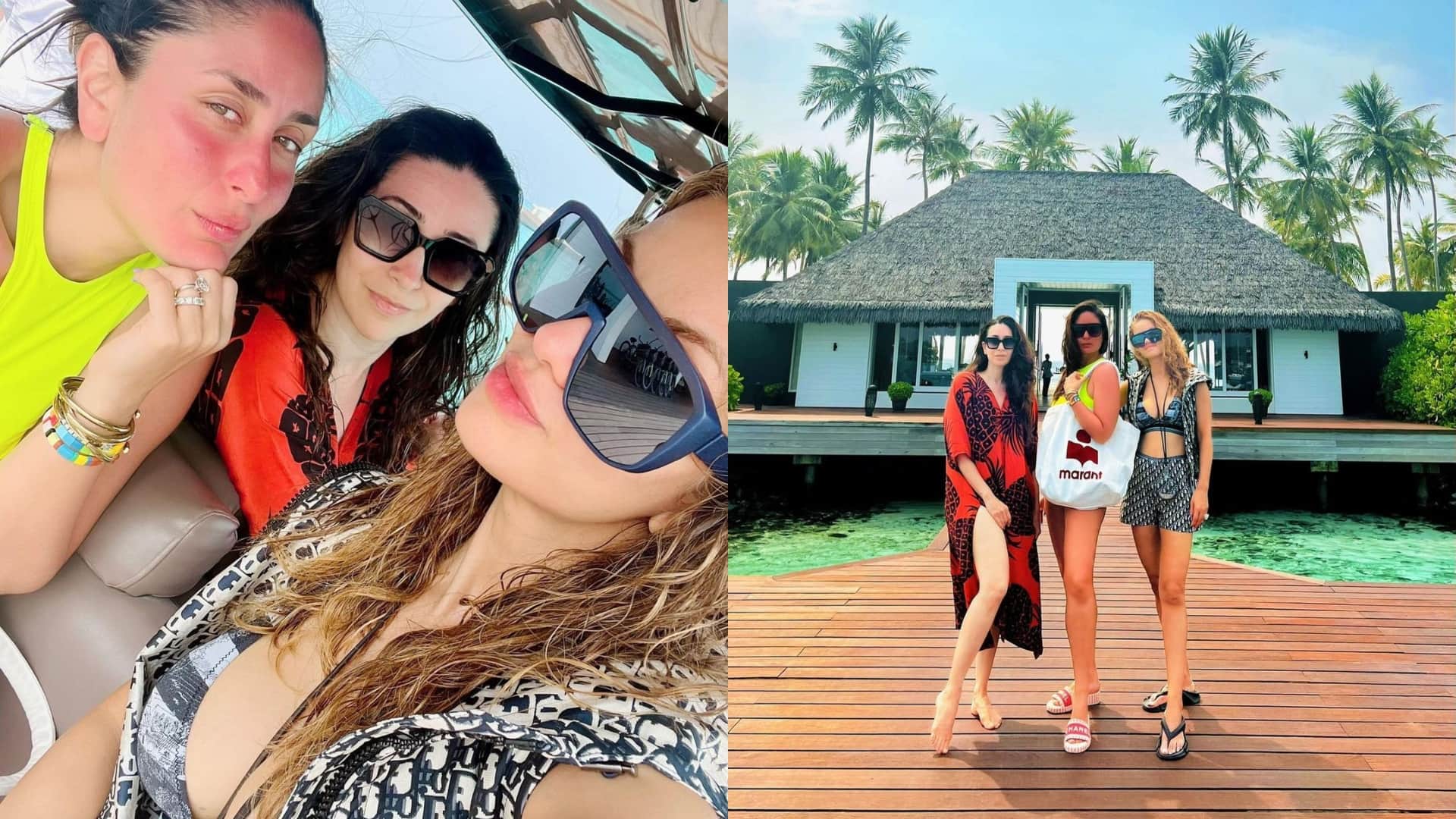 Karisma Kapoor shares throwback picture from Maldives with sister Kareena Kapoor
