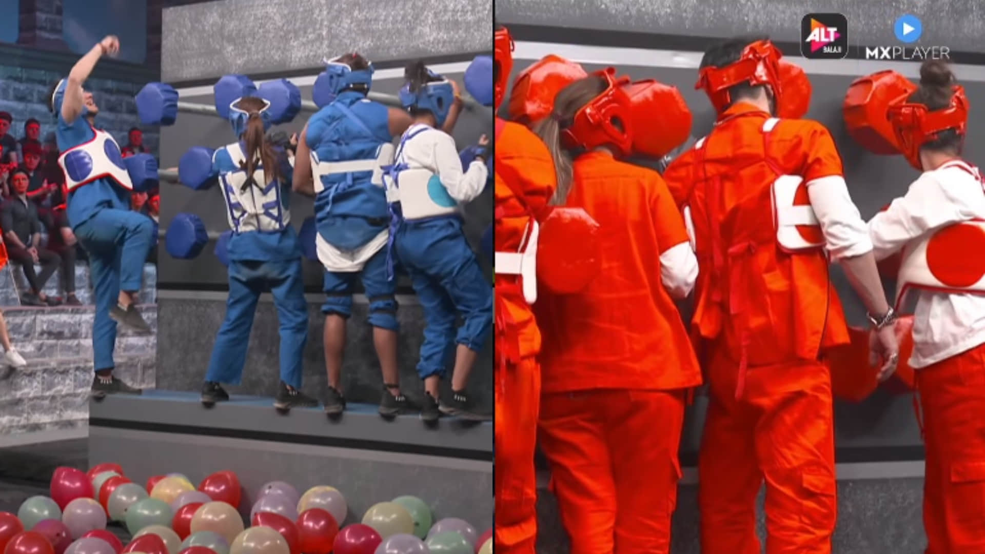 Karan Kundrra angry during the task in Kangana Ranaut show lock upp alt balaji mx player