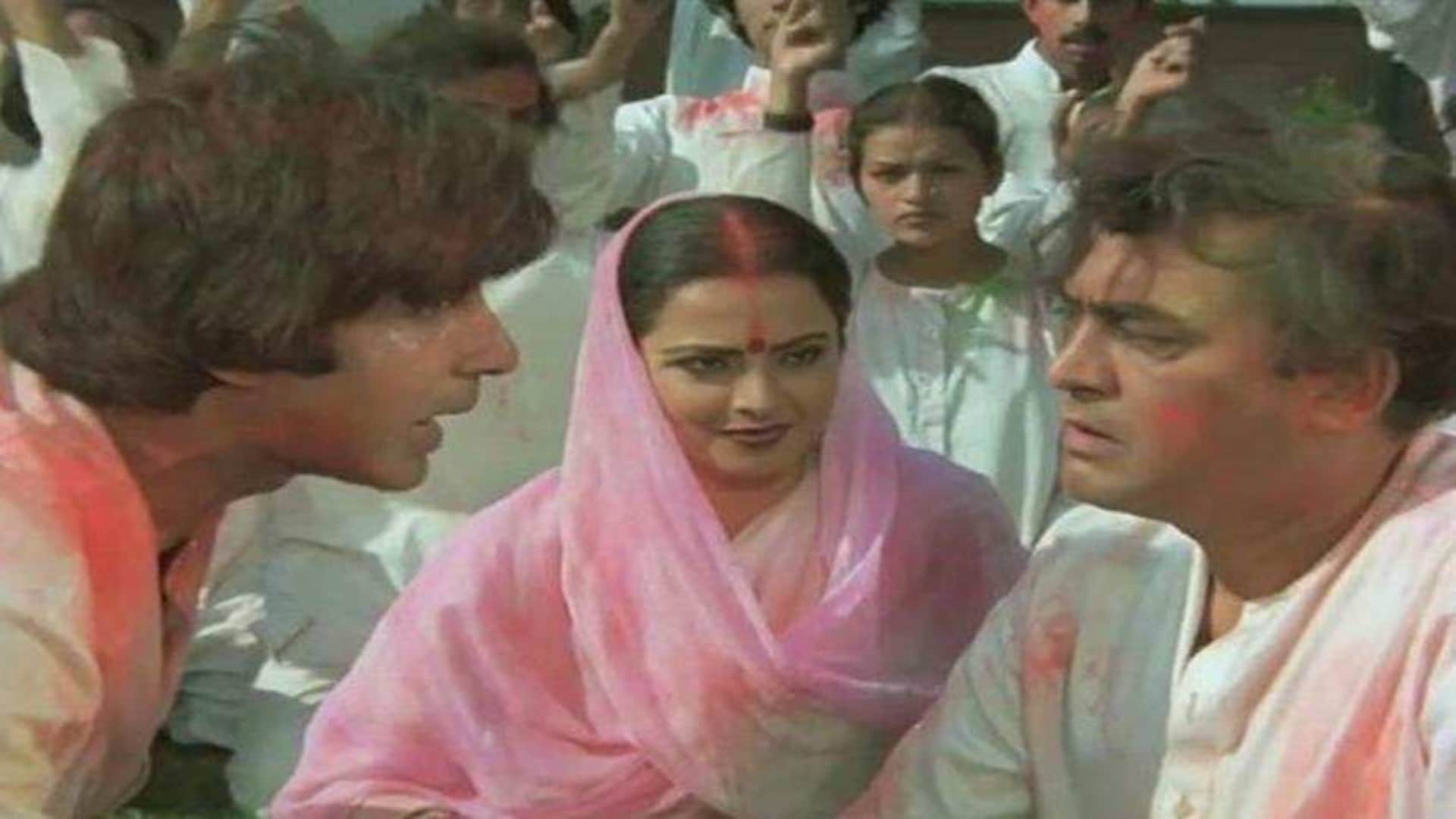 Movies on Holi 2022: from silsila to sholay and darr The festival of Holi became the turning point in these Bollywood films