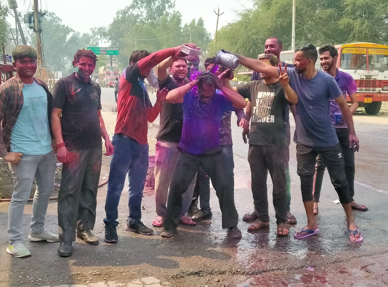 The ruckus of hoaxes on the streets throughout the day