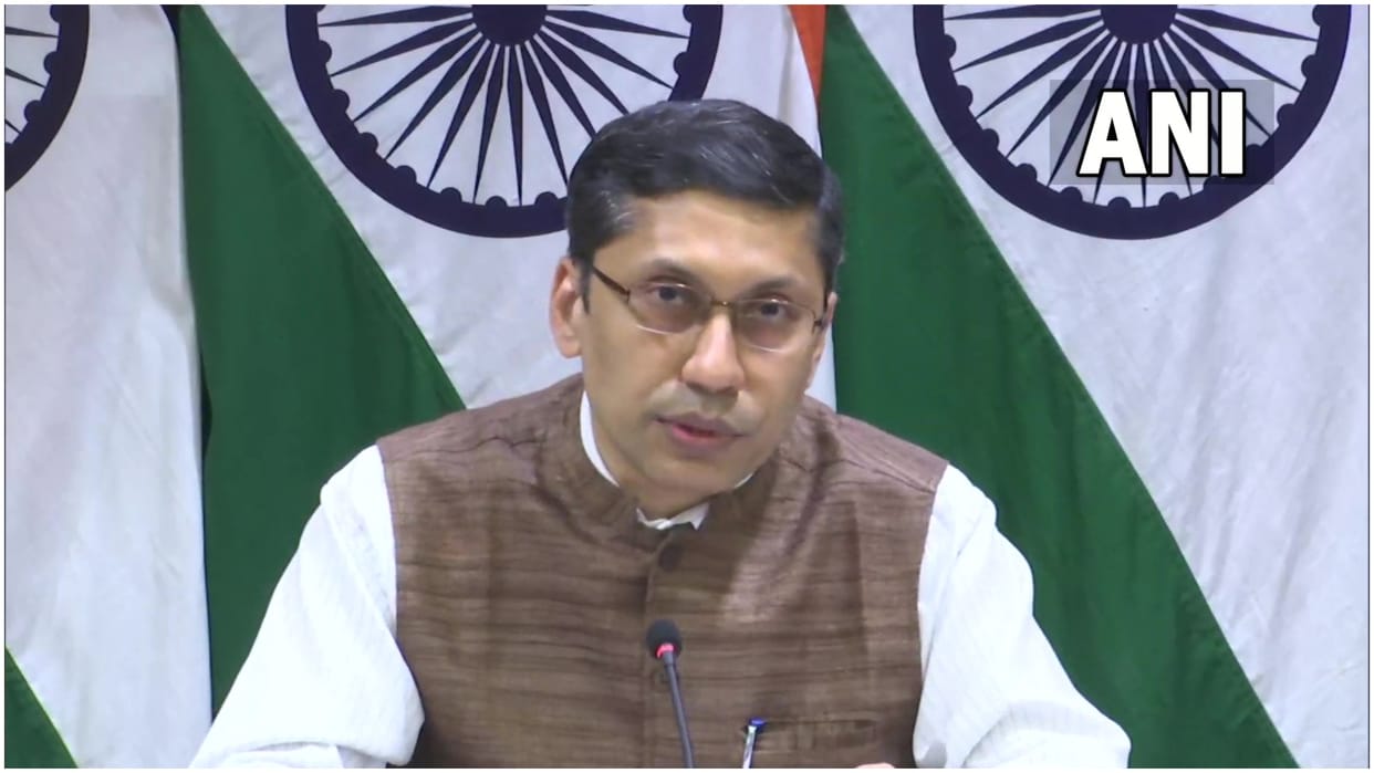 Covid Restrictions MEA Arindam Bagchi said matter of return of Indian students taked up with China 