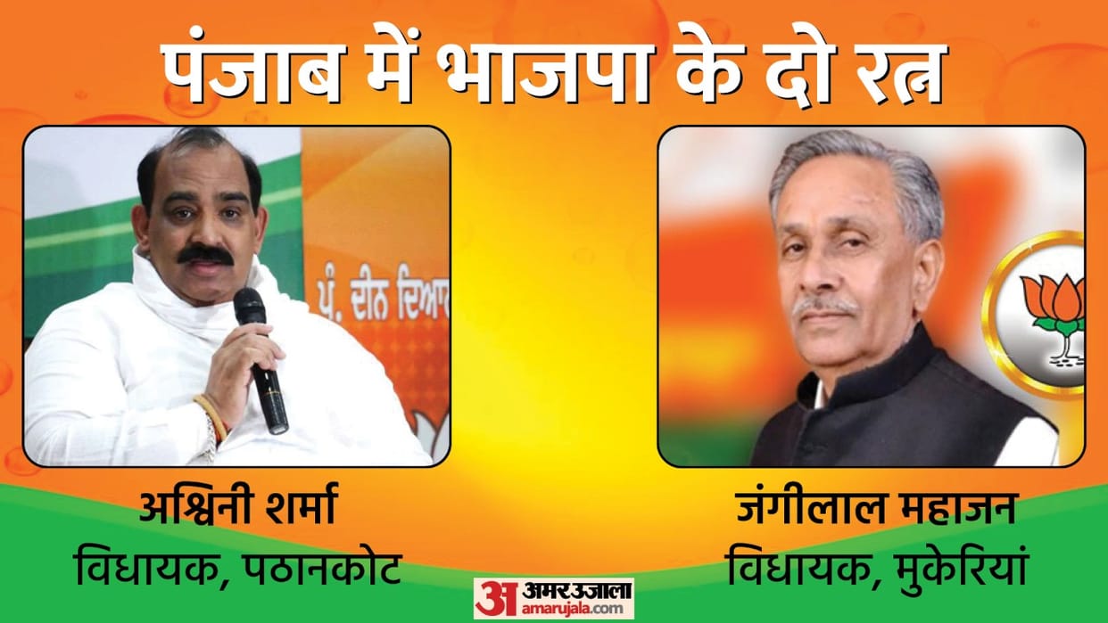 Punjab Election Result Two Bjp MLA Story One Priest Son and other Congress Stronghold Winner