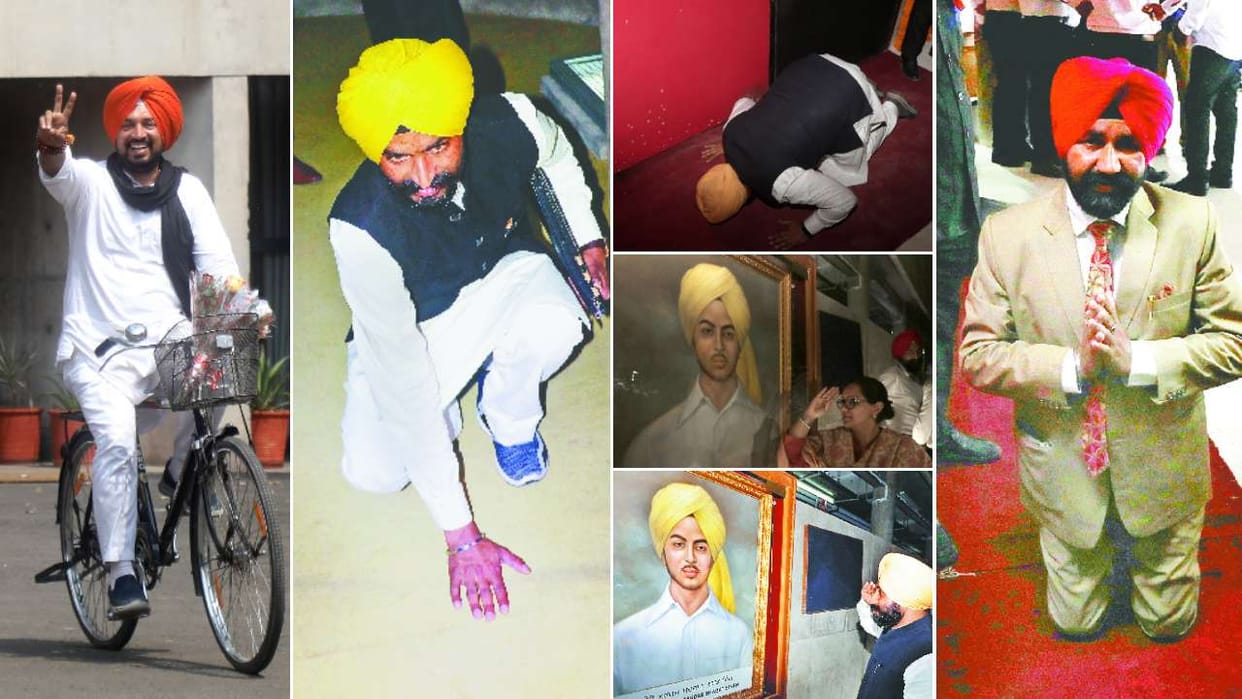 82 MLAs of Aam Aadmi Party reached Punjab assembly for the first time