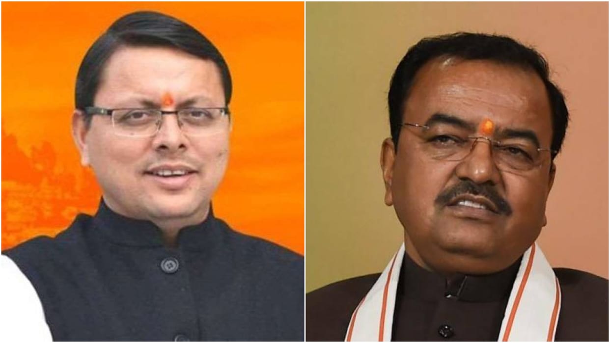 Should leaders like Pushkar Dhami and Keshav Prasad Maurya be part of the government despite the defeat?